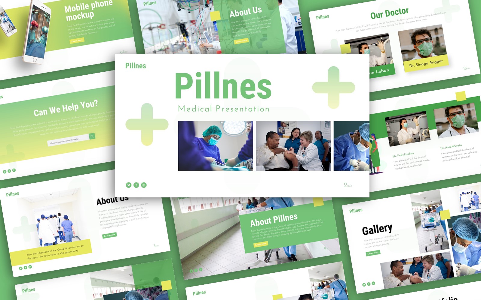 Pillnes Medical Presentation PowerPoint Template