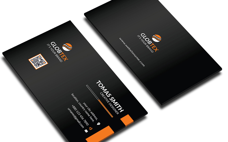 Tomas Smith - Business Card Corporate identity template