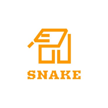 Flat Snake Logo Templates 175442