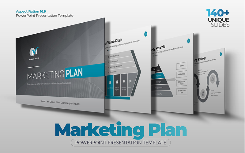 The Best Marketing Plan PowerPoint Template