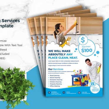 Cleaning Clean Corporate Identity 175713