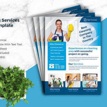 Cleaning Clean Corporate Identity 175714