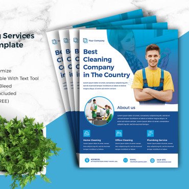 Cleaning Clean Corporate Identity 175715