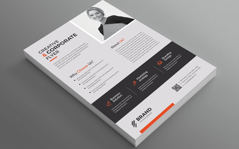 Brand - Best Creative Business Flyer Corporate identity template