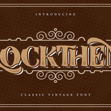 Retro Old Fonts 175764