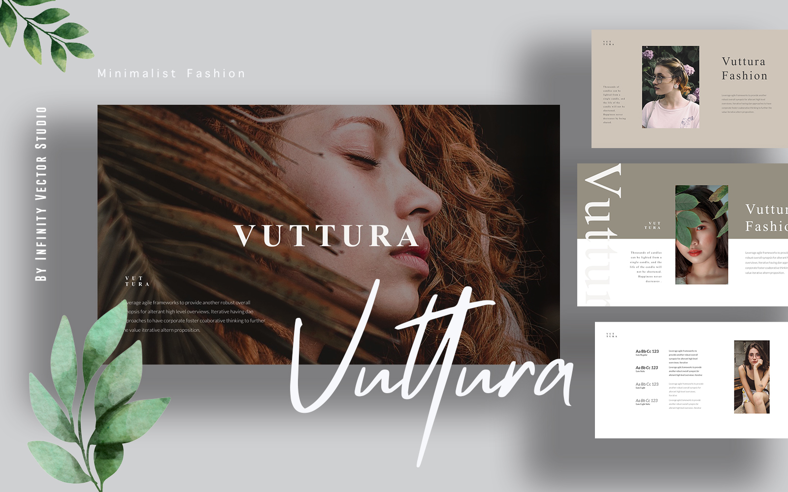 Vuttura Fashion Powerpoint template