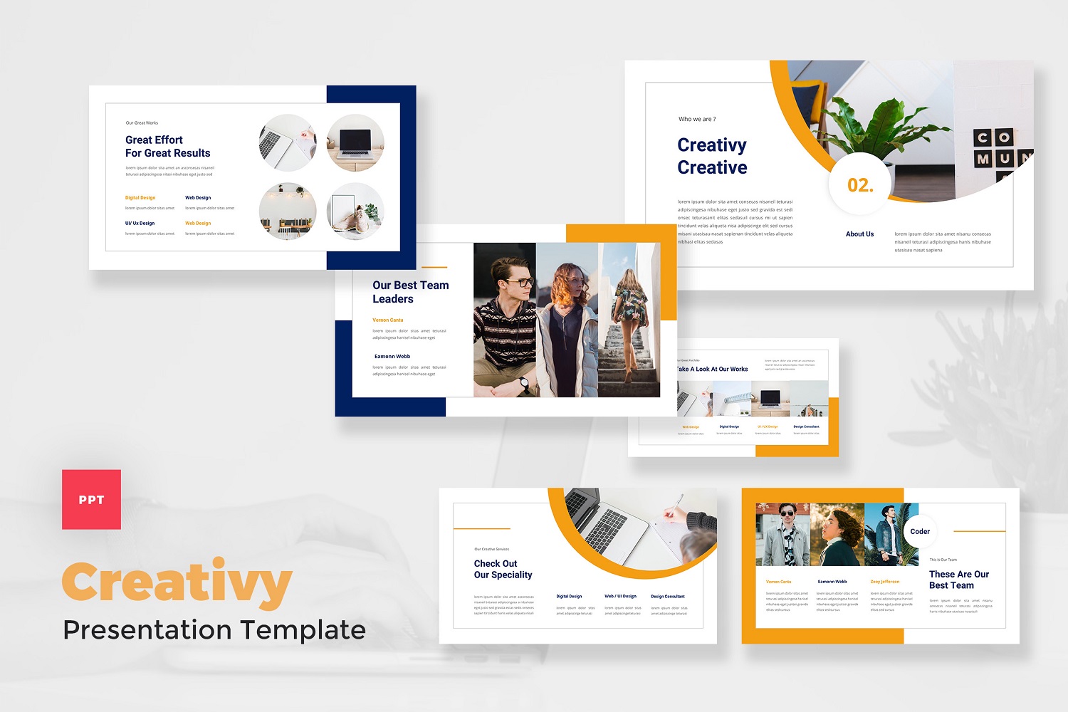 Creativy - Creative PowerPoint Template