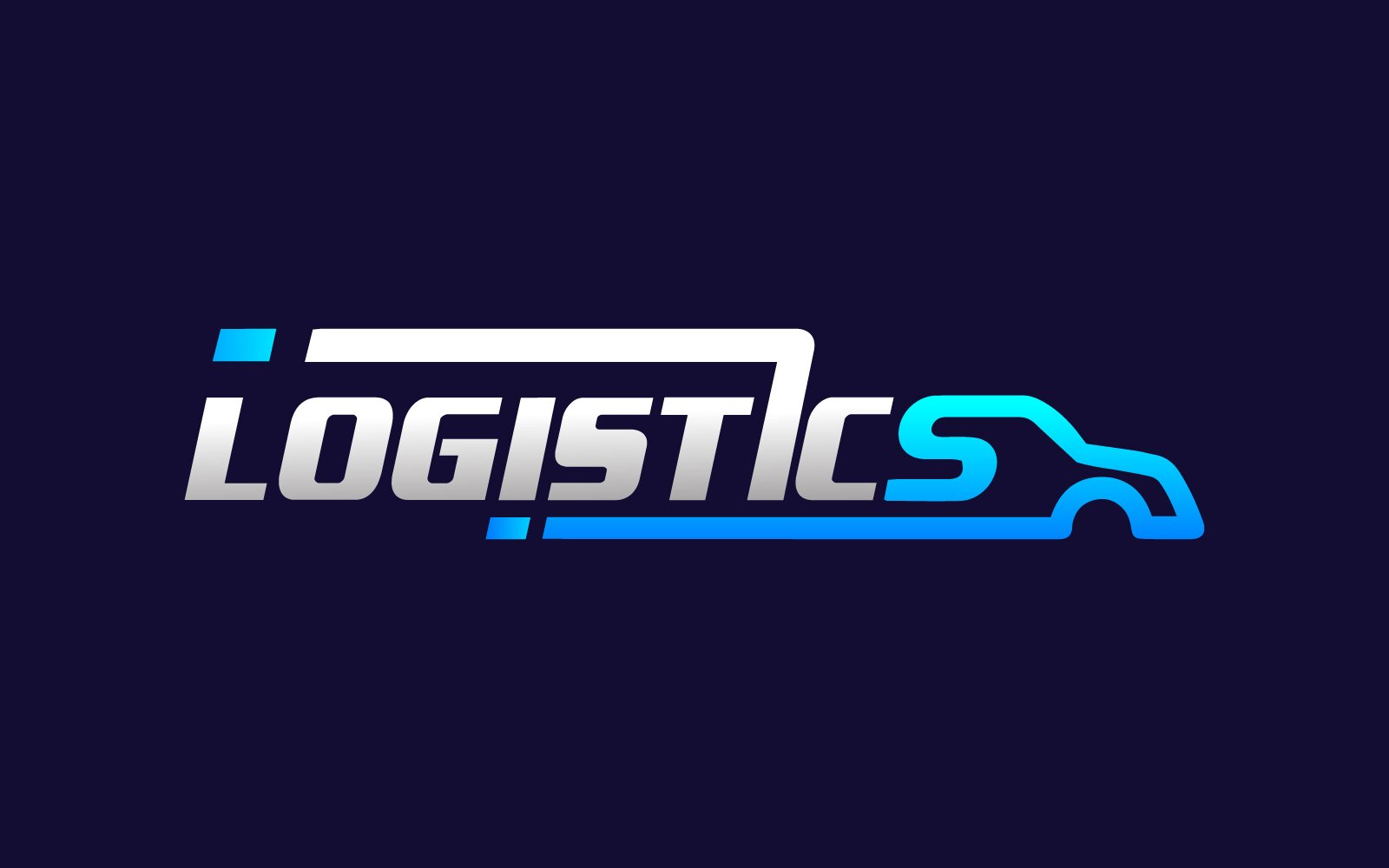 Truck Transport Logistics Logo Design