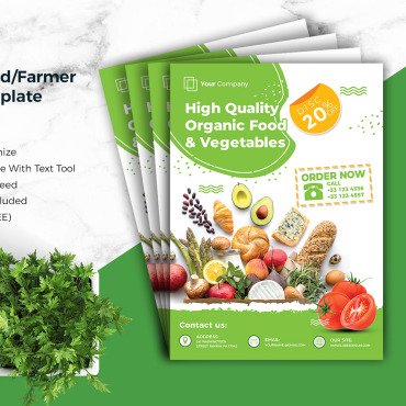 Health Vegetables Corporate Identity 175997