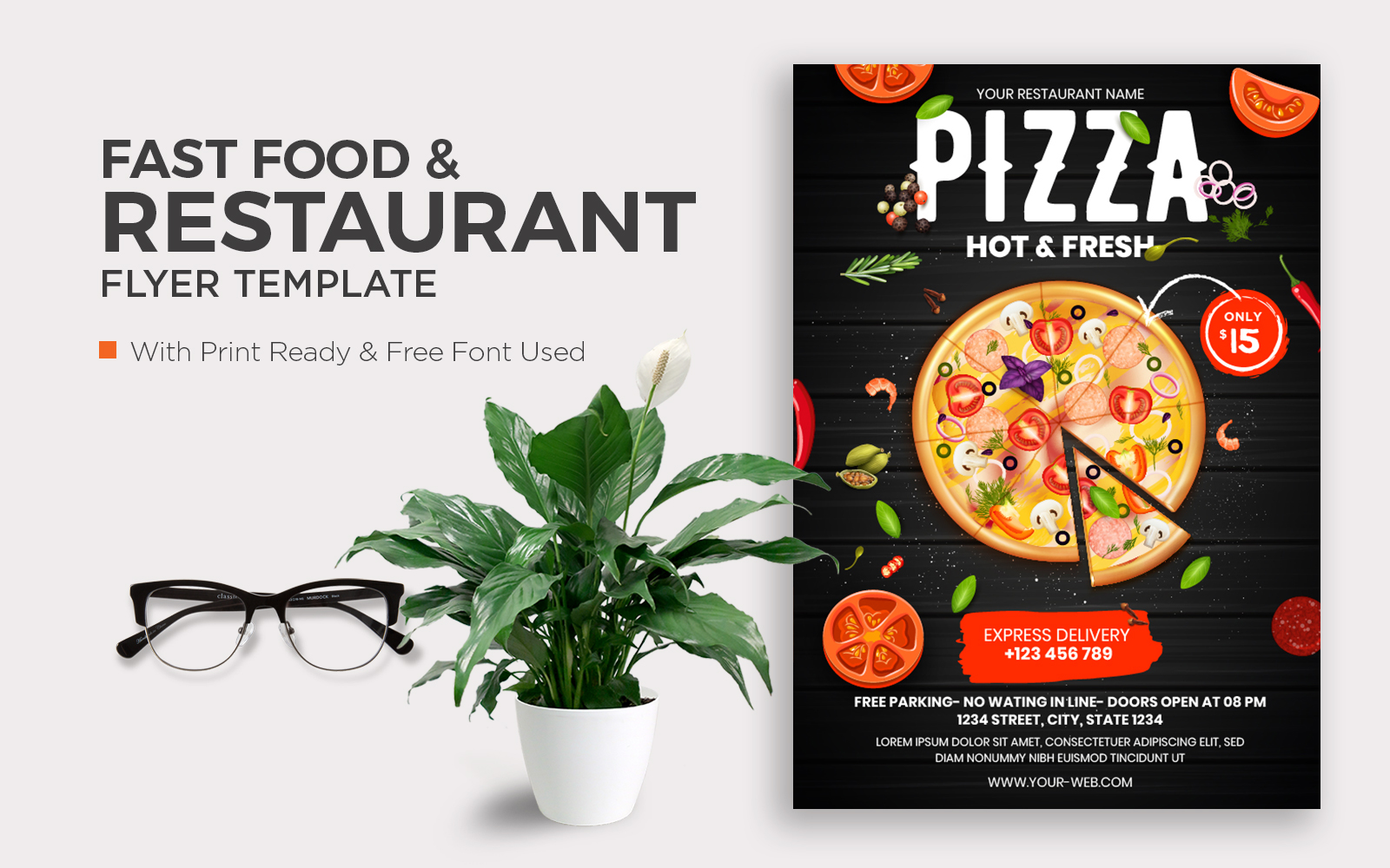 Pizza Flyer Template