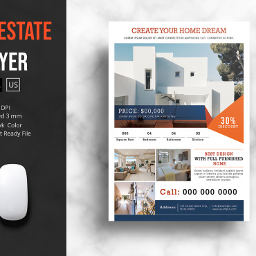 Estate Flyer Corporate Identity 176013