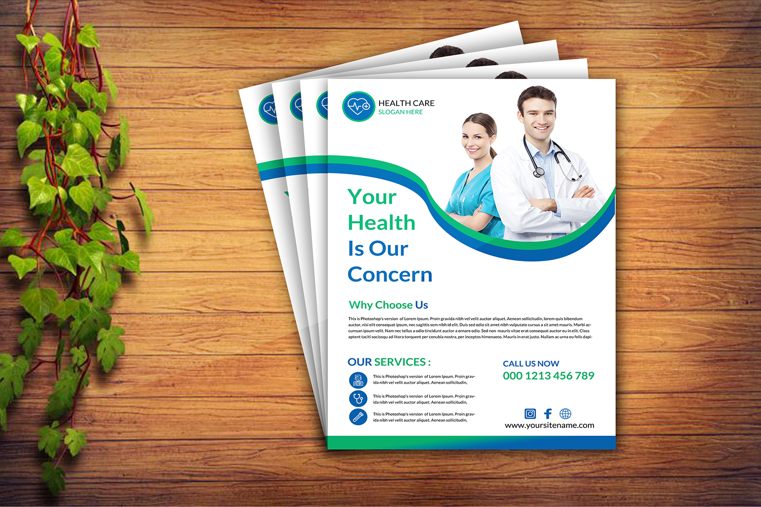 Medical Flyer Design Template