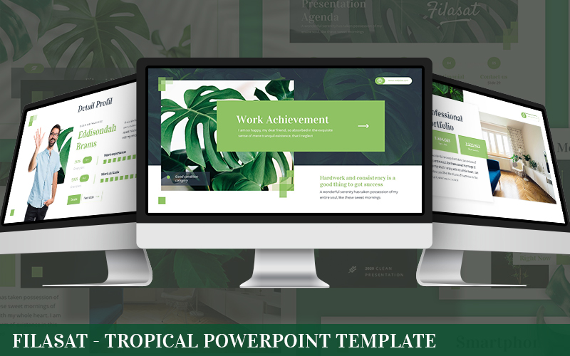 Filasat - Tropical Powerpoint Template