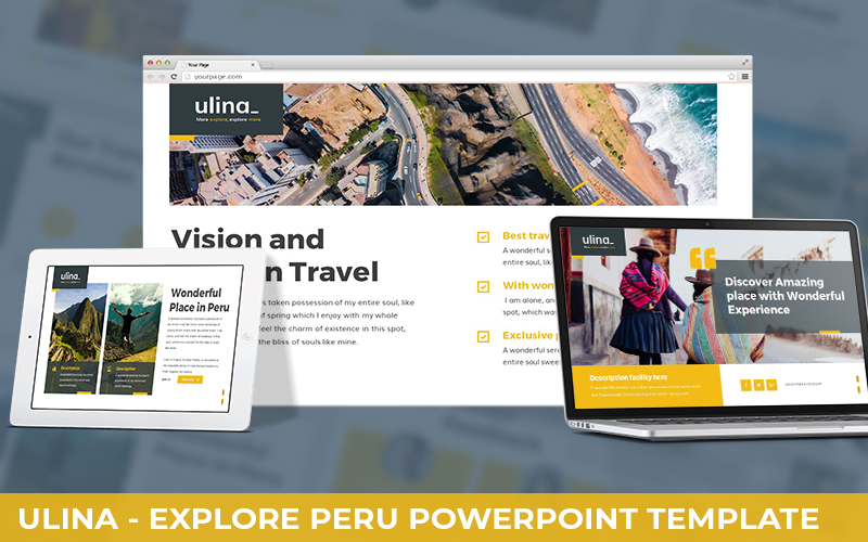 Ulina - Explore Peru Powerpoint Template