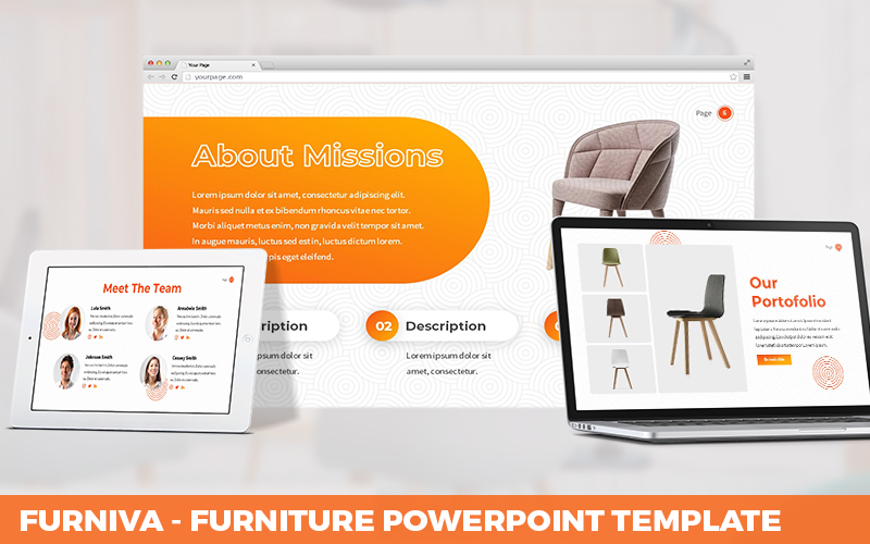 Furniva - Furniture Powerpoint Template
