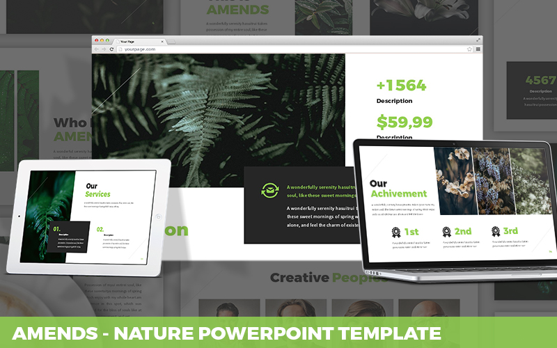 Amends - Nature Powerpoint Template