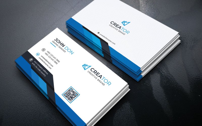 Corporate Business Card Corporate identity template