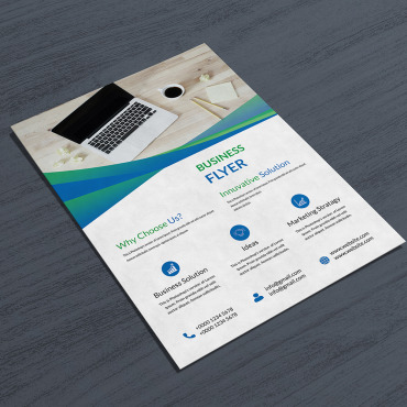 A4 Flyer Corporate Identity 176154