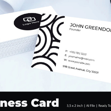 Card Template Corporate Identity 176161