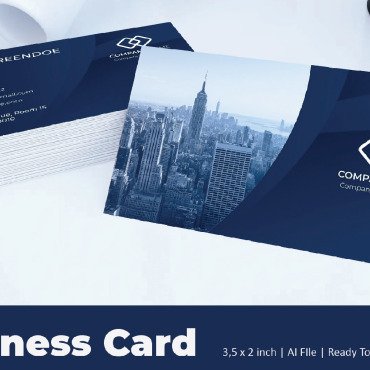 Card Template Corporate Identity 176163