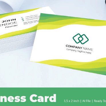 Card Template Corporate Identity 176164