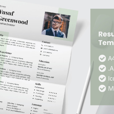 <a class=ContentLinkGreen href=/fr/kits_graphiques_templates_cv-modeles.html>CV Modles</a></font> template adobe 176214