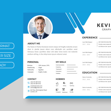 Template Corporate Resume Templates 176216