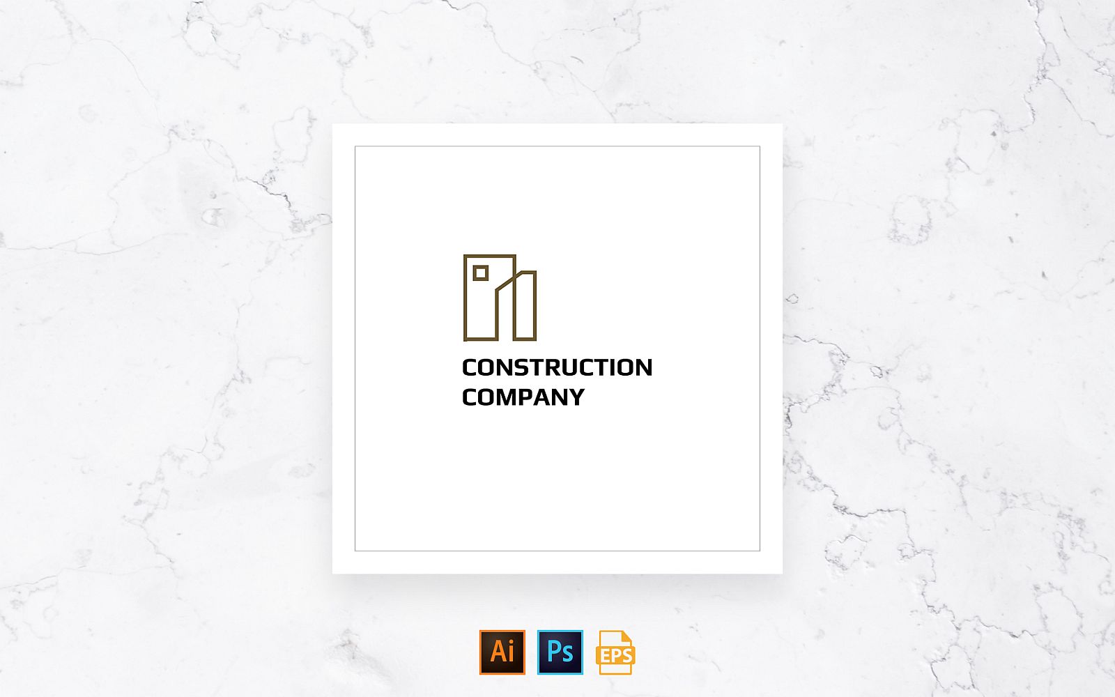 Ready-to-Use Construction Logo Template