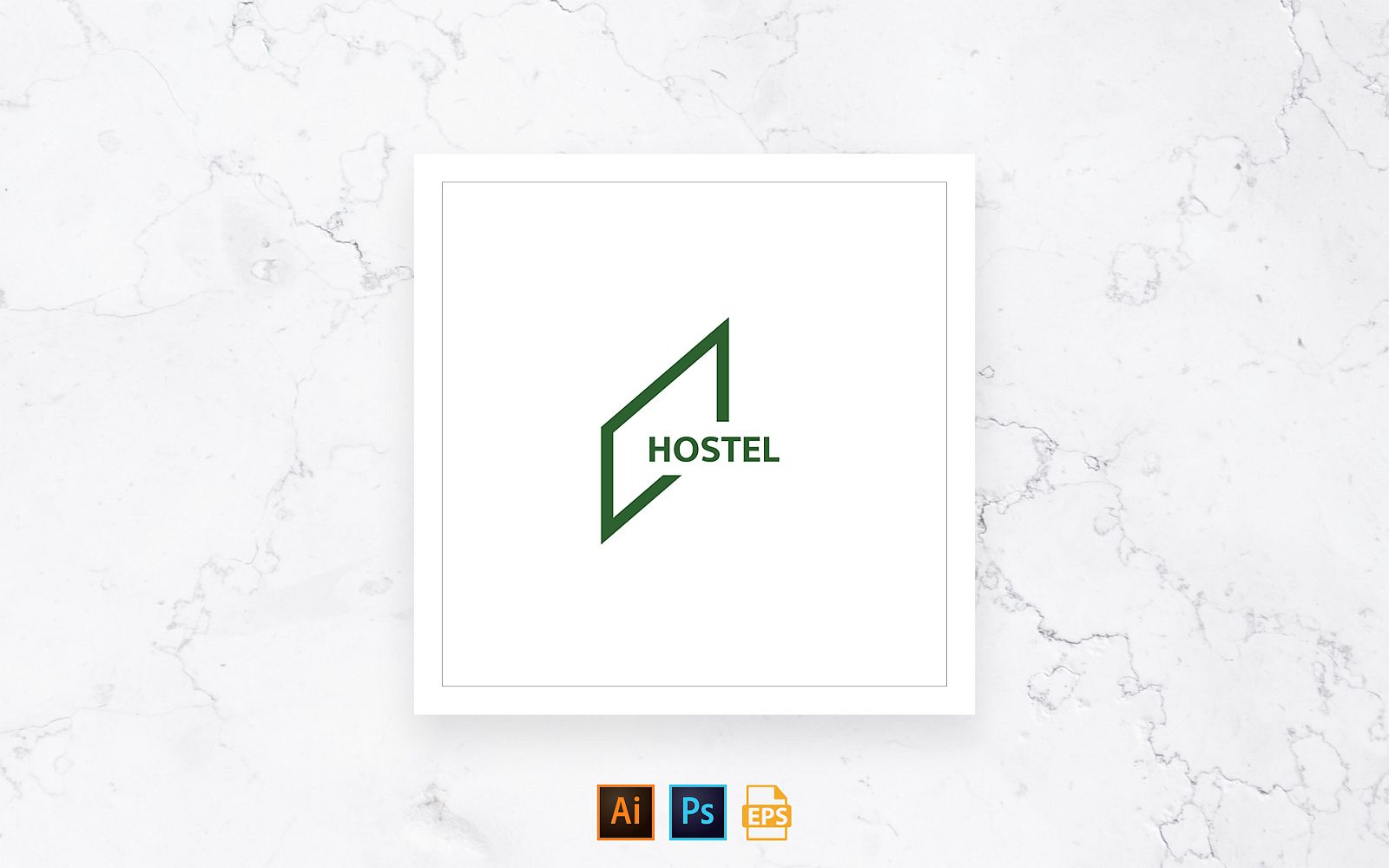 Ready-to-Use Hostel Logo Template