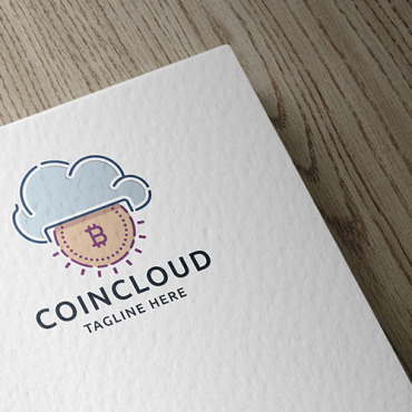 Bit Cloud Logo Templates 176399