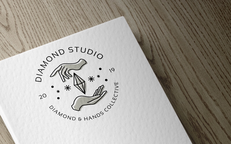 Diamond Studio Logo template