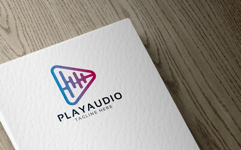 Play Audio Logo template