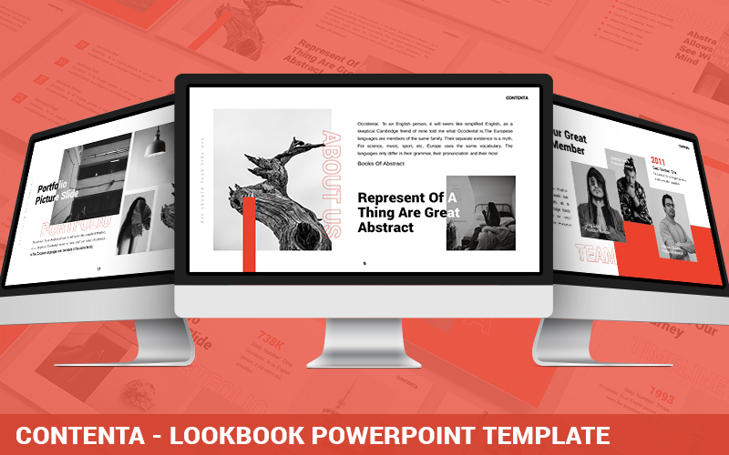 Contenta - Lookbook Powerpoint Template