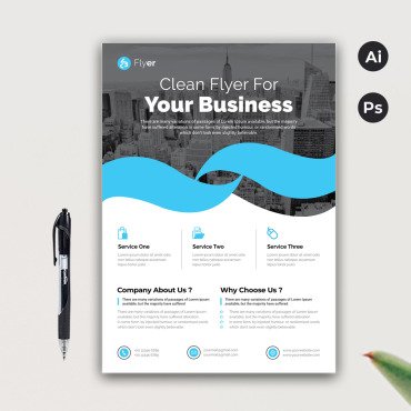 Flyer Business Corporate Identity 176739