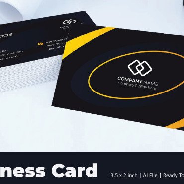 Card Template Corporate Identity 176743