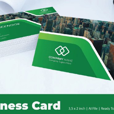 Card Template Corporate Identity 176744