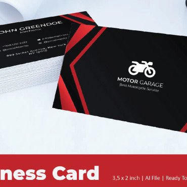 Card Template Corporate Identity 176748