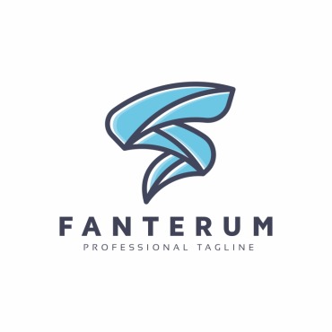 Letterf Logoflowindustrylettermarketingmediamodernmultimediarainbowsoftwarespectrumspectrum Logo Templates 176760