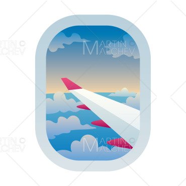 Sky Travel Illustrations Templates 176795