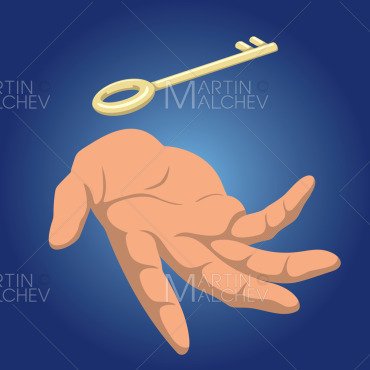 Hand Open Illustrations Templates 176808