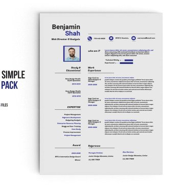 Page 3 Resume Templates 176874