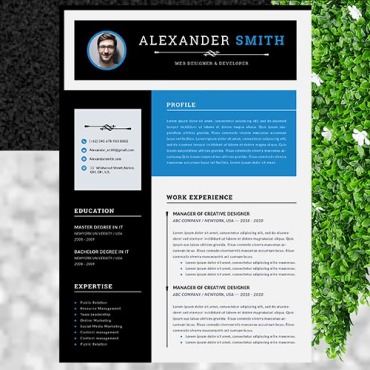 Templatecv Templateclean  176876