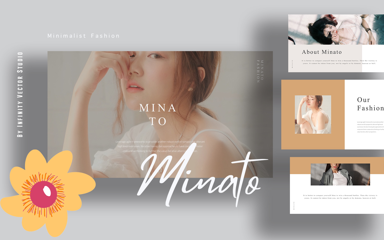 Minato Minimal Google Slides