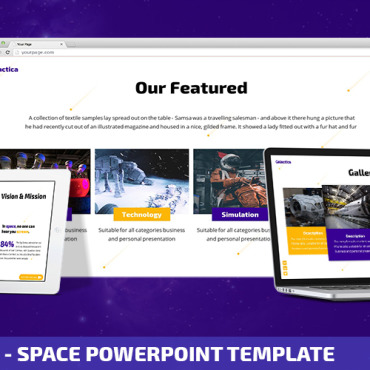 Science Galaxy PowerPoint Templates 177409