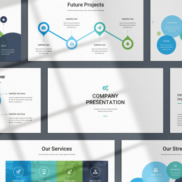 Business Company PowerPoint Templates 177423