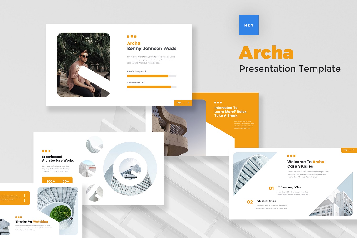 Archa - Architecture Agency Keynote Template