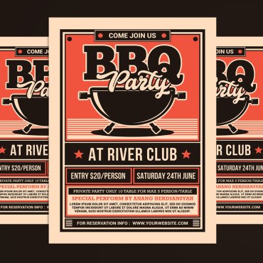 Barbecue Party Corporate Identity 177487