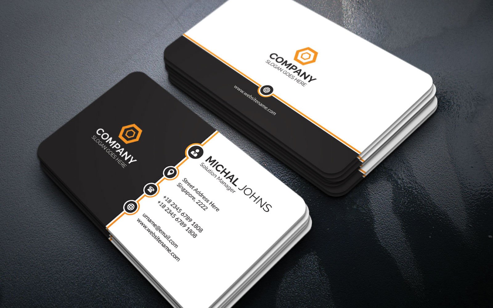 Business Card Corporate identity template