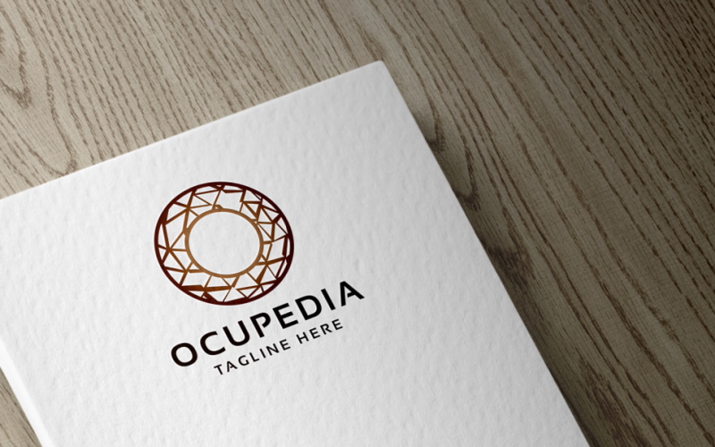 Ocupedia Letter O Logo template