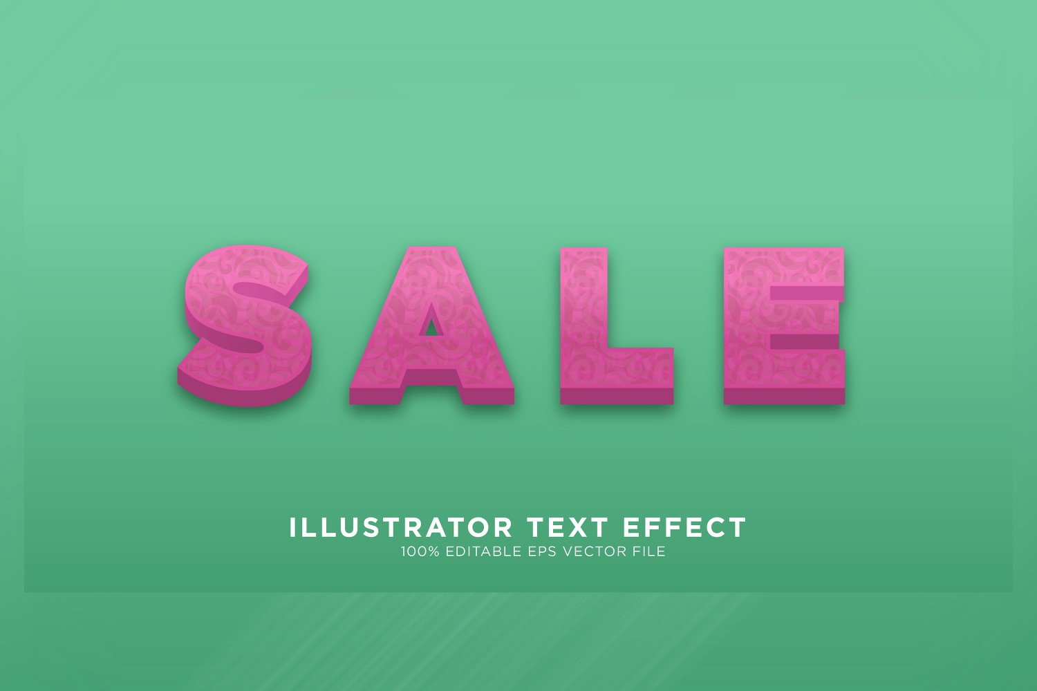 Sale illustrator Text Effect Illustration